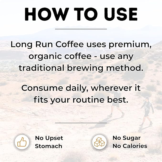 Long Run Coffee – Hydrating Coffee with Electrolytes – All Natural Energy + Hydration + Recovery for Athletes – Stomach Friendly Electrolyte Coffee for Runners (5 lb Pistachio Cream)