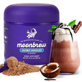 MoonBrew Nighttime Magnesium Coconut Chocolate Mix Natural Sleep Aid Drink Mix for Adults - Calming Melatonin-Free Sleep Support Powder with Magnesium Glycinate L-Theanine Chamomile &amp Zinc