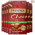 Twinings Decaffeinated Chai Individually Wrapped Bags 20 Count (Pack of 6) Sweet Savoury Spices Enjoy Hot or Iced 120 Teabags