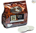 Baronet Coffee Pods [Crème Brulee Flavored-54 Pods] Single Cup Use Like Senseo - 3 Bags of 18 Single Serve 8 Gram Regular Strength Medium Roast [Crème Brulee]