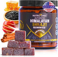 NutroTonic® Organic SHILAJIT Gummies | Apple Cinnamon Flavor | Shilajit for Men &amp Women | No Added Sugar Sweetened by Manuka Honey | Clean Formula | Natual Source of Urolithin | 30 Gummies