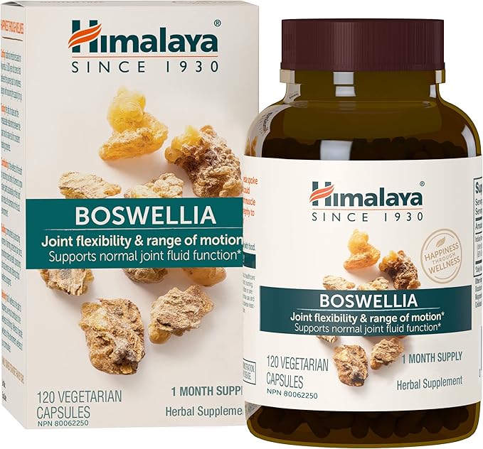 Himalaya Boswellia Joint Support for Mobility and Flexibility Promotes Tissue Preservation 250 mg 120 Capsules