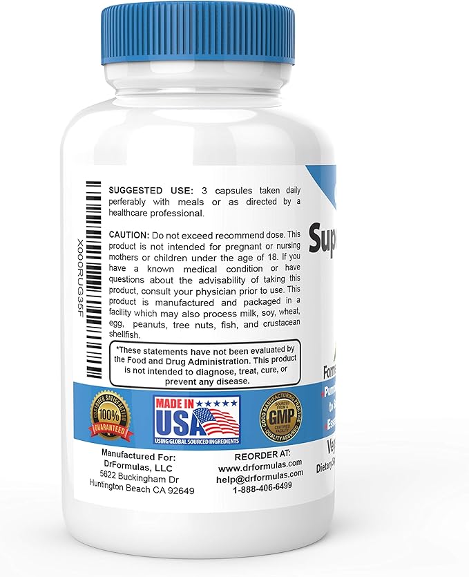 DrFormulas Super Prostate Supplement | Best Prostate Support with Saw Palmetto Extract Beta Sitosterol Pumpkin Seed Oil Now 90 Vegetarian Capsules