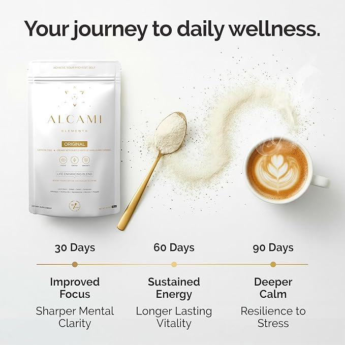 Mushroom Coffee Alternative Superfood Blend 10X Concentrated Extract with Lion’s Mane Reishi &amp Cordyceps Energy &amp Focus Support Premium Supplement Powder 30 Servings