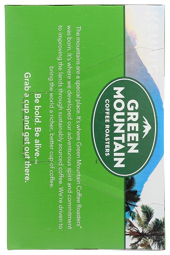 Green Mountain Coffee Organic K-Cup Sumatran 12-Count Packaging may Vary