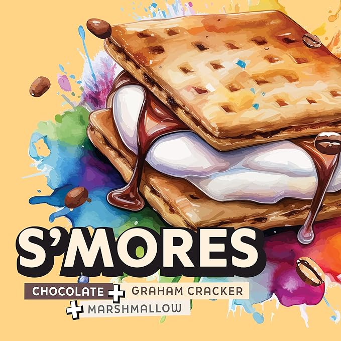 Java Factory Coffee Pods Chocolate Graham Cracker and Marshmallow Flavored Coffee for Keurig K-Cup Brewers S'mores 40 Count