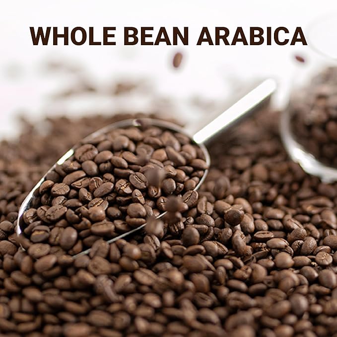 doanhdang - 17.6 Oz Premium Arabica Whole Bean Coffee 100% Arabica Medium Roast Rich Flavor for Espresso and Brew Origin from Vietnam Whole Med Roast Beans