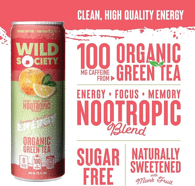 WILD SOCIETY Clear Isolate + Energy Drink Super Combo - Citrus Punch Clear Whey + Citrus Punch Energy Drink