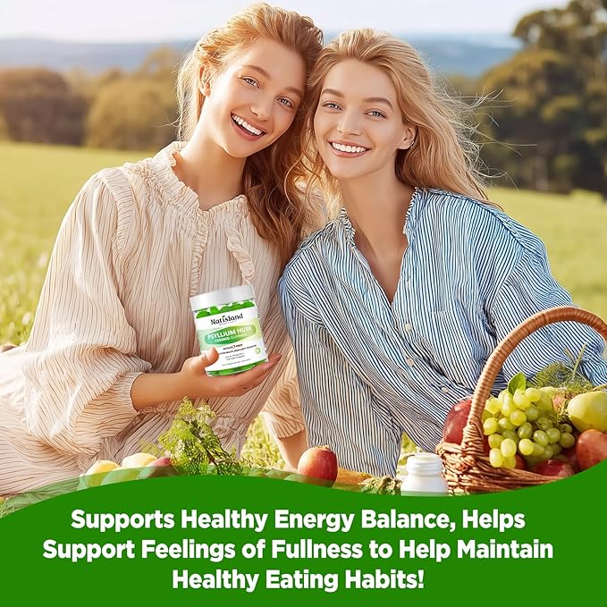 Psyllium Husk Gummies 1500mg Psyllium Husk Fiber Supplement with Probiotics Inulin Chia Seed Powder for Gut &amp Digestive Health Regularity Vegan Sugar Free 60 Chewable
