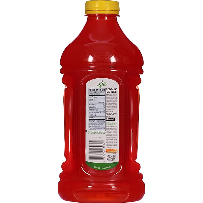 V8 Splash Fruit Medley 64 Ounce (Pack of 4)