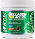 Evogen Collagen Plus Hydration - Grass-Fed Collagen for Women &amp Men | Collagen Peptides Powder | Collagen Powder Supporting Skin Vitality Hydration Joint &amp Tissue Health | Chocolate | 30 Ser