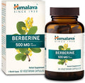 Himalaya Berberine - Herbal Supplement for Supporting Normal Metabolism Immune and Digestive Health - Vegan Gluten Free 500 mg 60 Vegetarian Capsules