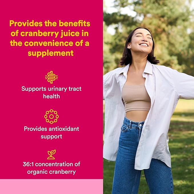 Natural Factors CranRich Super Strength Cranberry Concentrate - Antioxidant Support Supplement with Cranberry Concentrate - Aids Urinary Tract &amp Bladder Health - 180 Capsules (180 Servings)