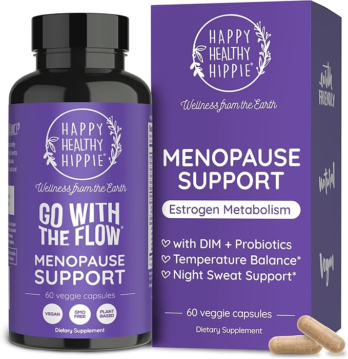 Menopause Supplements for Women – DIM Supplement + Probiotics | Estrogen Metabolism &amp Hormone Balance Support | Perimenopause Relief | Hot Flashes Mood Swings &amp Night Sweats | Dong Quai | 60