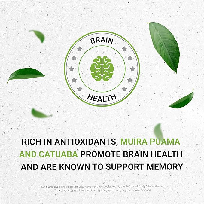 Secrets of the Tribe Muira Puama and Catuaba Alcohol-Free Liquid Extract (Ptychopetalum Olacoides and Erythroxylum Catuaba) Dried Bark Tincture Supplement (4 FL OZ)