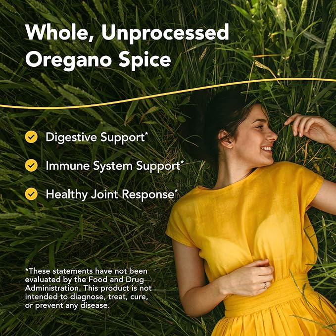 NORTH AMERICAN HERB &amp SPICE OregaMax - 90 Capsules - Wild Oregano Supplement - Digestive &amp Immune Support - Oregano Oil Garlic Onion - Non-GMO - 90 Total Servings