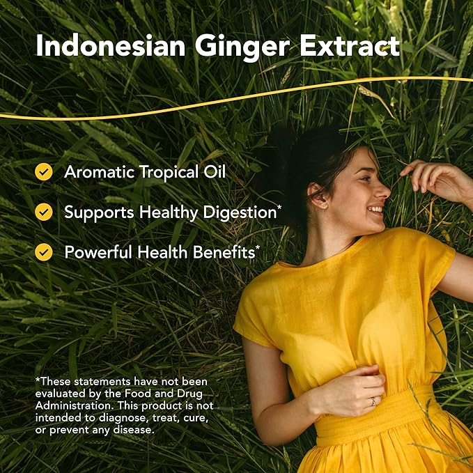 NORTH AMERICAN HERB &amp SPICE Gingerol - 1 fl oz - Cold-Extracted Ginger Oil - Supports Healthy Digestion - Non-GMO - 172 Servings