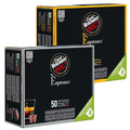 Caffe' Vergnano Medium Roast Espresso Bundle - Original Line Machine Compatible Arabica Robusta Italian Coffee For Nespresso Coffee Machines Intenso &amp Napoli - 50 of Each Flavor (100 Capsules)