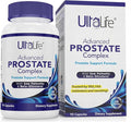 ULTALIFE Advanced Saw Palmetto Prostate Supplement for Men with Beta Sitosterol Promotes Urinary Comfort Sleep Quality &amp Prostate Health 90 Capsules