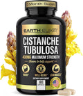 Earth Elixir Cistanche Supplement for Men &amp Women – Potent Cistanche Tubulosa Extract Capsules for Daily Vitality Strength &amp Performance Support – Made in USA 3rd Party Tested &amp 3 Month