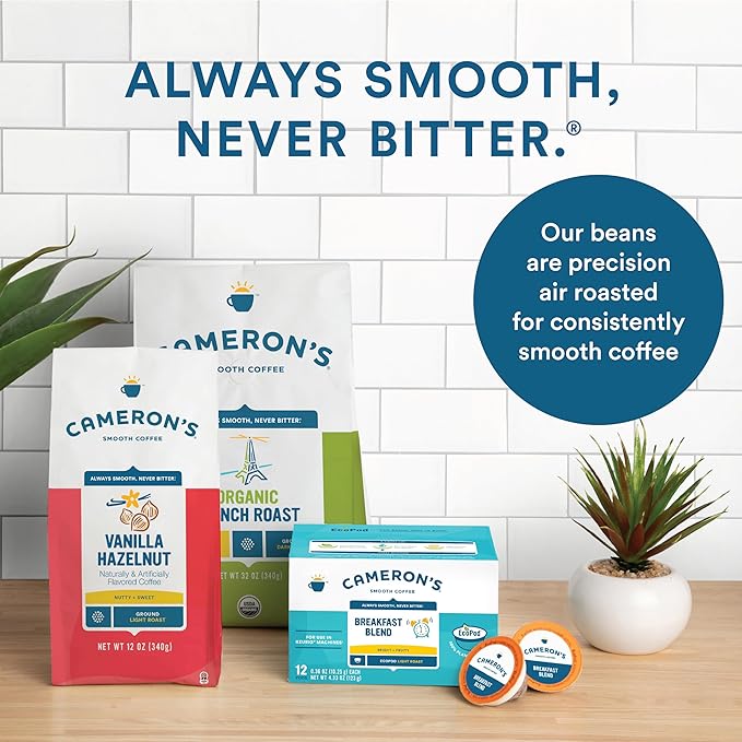 Cameron's Coffee Roasted Whole Bean Coffee Jamaica Blend 4 Pound