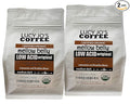 Lucy Jo's Coffee Roastery 2 Pack Organic Mellow Belly Low Acid Blend Medium Dark Ground 2 11OZ bags