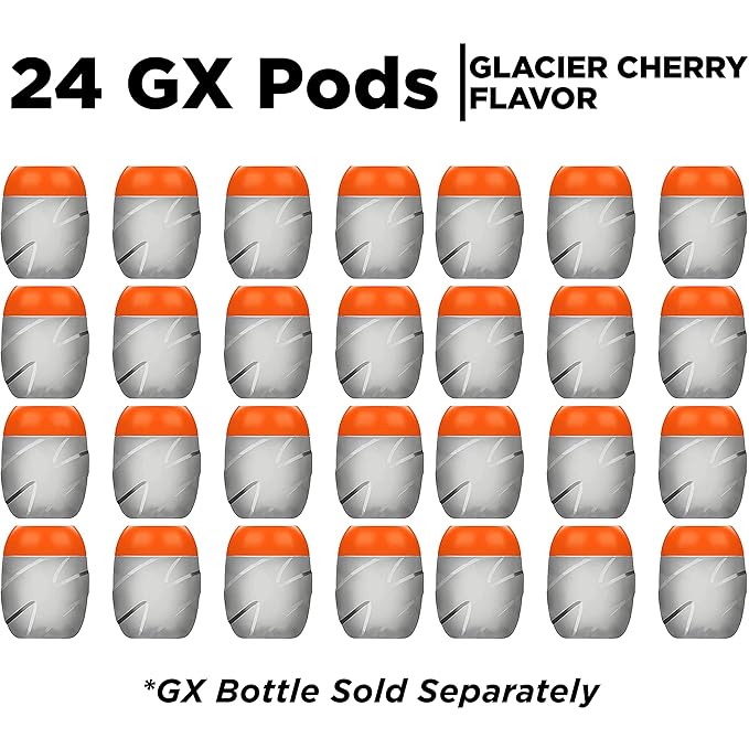 Gatorade Gx Hydration System Non-Slip Gx Squeeze Bottles Or Gx Sports Drink Concentrate Pods 4 Count (Pack of 6)