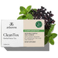 Cleantox Herbal Detox Tea – Caffeine Free Tea Bags w/Botanical Blend for Daily Refreshment Includes Peppermint Dandelion Fennel &amp Milk Thistle for a Light Herbal Experience 20 Count by Arbon