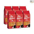 Tim Hortons Colombian Medium-Dark Roast Ground Coffee Perfectly Balanced Always Smooth Made with 100% Arabica Beans 12 Ounce (Pack of 6)