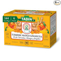 Tadin Turmeric Mango Ginger Tea Contains Caffeine Best as Hot Tea Contains Black Tea 24 Tea Bags Per Box Pack of 6