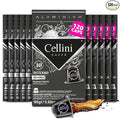 Cellini Caffè Intenso Aluminum Nespresso Pods 120 Count Dark Roast Coffee Capsules 100% Nespresso Original Machine Compatible Extra Strong