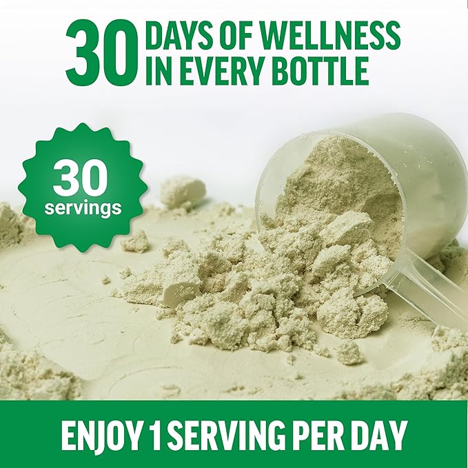 Force Factor Smarter Greens Daily Wellness Powder 3-Pack to Support Energy Immunity &amp Digestion Greens Powder Superfood Powder with Vitamins Minerals &amp Probiotics Unflavored 90 Servings