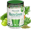 MacroLife Macro Greens Superfood Powder 38 Nutrient-Rich Super Greens with Probiotics Digestive Enzymes &amp Adaptogen Drink Mix for Energy &amp Vitality - Non-GMO Vegan Gluten-Free - 10oz (30 Servi