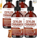 NEW AGE Ceylon Cinnamon Tincture Drops - Liquid Cinnamon Supplements for Overall Support - Cinnamomum Verum Bark Extract - Vegan Sugar &amp Alcohol-Free Non-GMO - 8 fl oz