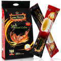 TNI King Coffee 3 in 1 Instant Vietnamese Coffee 100 Single Serve Packets - Individual Pocket Size Sachet Sticks - Blended with Coffee Cream Powder and Sugar - Bulk Size Pack