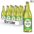 Rose's Sweetened Lime Juice 1 L bottle (Pack of 12) Made with Real Lime Juice Mixer to Add to Cocktails and Non-Alchoholic Drinks Trusted by Bartenders