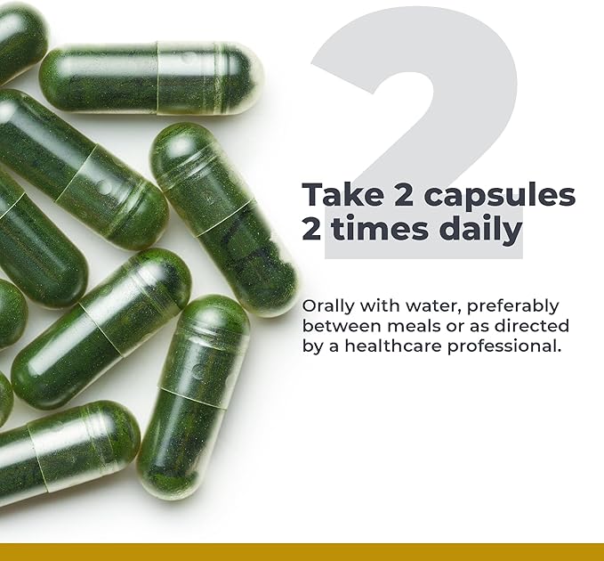 Premier Research Labs Medi Chlorella-FX - Chlorella Capsules Chlorophyll Capsules Organic Pills for Women &amp Men Chlorophyll Supplement - 120 Vegetarian Capsules