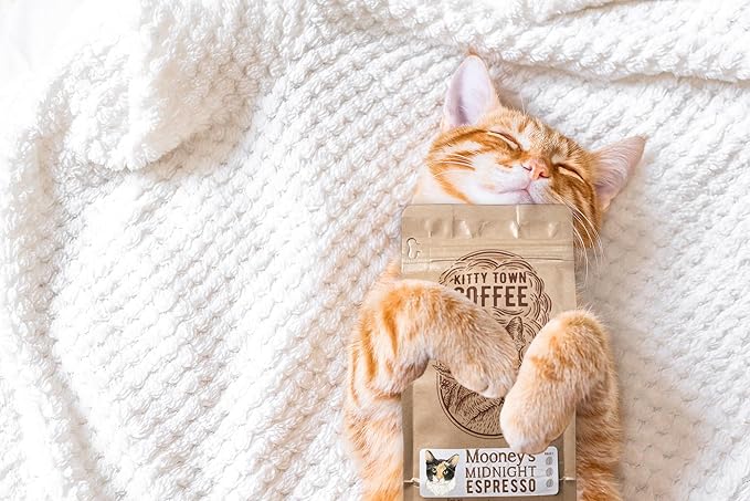Kitty Town Coffee: Mooney's Midnight Espresso Dark Roast Coffee From Brazil Guatemala &amp Indonesia 2lb (32oz) Whole Bean