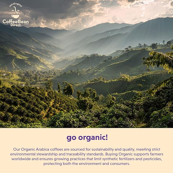 Coffee Bean Direct Unroasted Organic Fair Trade Ethiopian Yirgacheffe 5 Pound (Pack of 1)