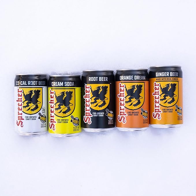 Sprecher Ginger Beer 7.5 fl oz Mini Cans (10 Pack)
