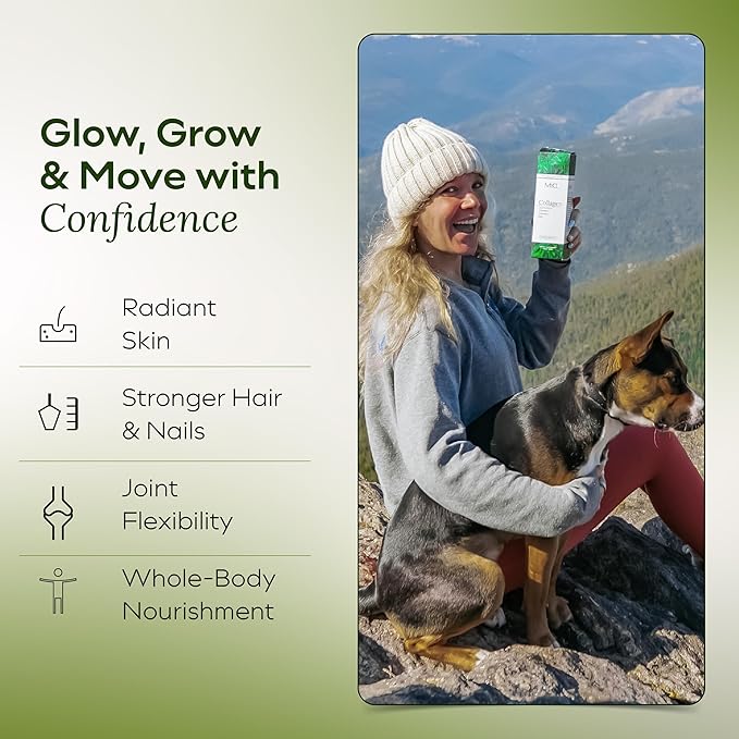 Liquid Collagen for Women - Vegan Collagen Liposomal Supplement - Ultra Absorption Plant Based with Bamboo Extract Vitamin C Amino Acids - Skin Hair Nail Joint Support - Maple Mocha 30 Servings