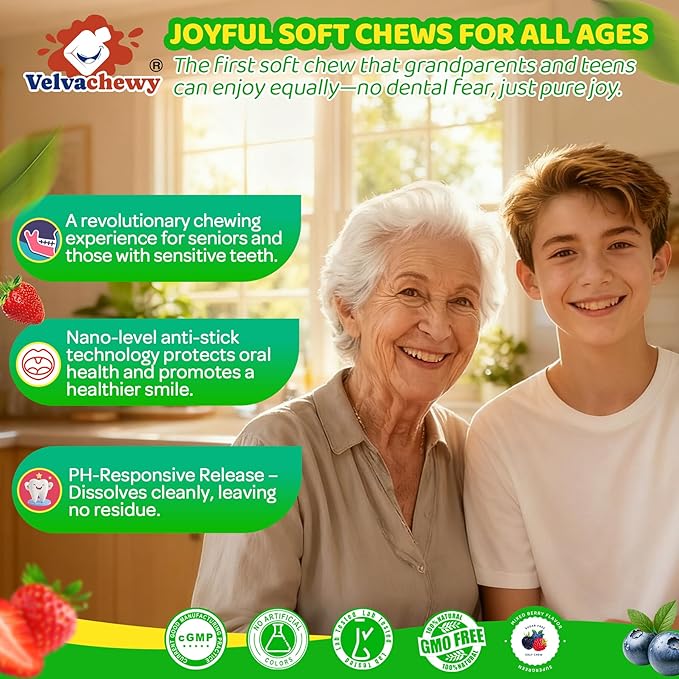 Super Greens Soft Chews Greens Superfood Supplement w/Spirulina Chlorella Lutein Digestive Enzymes &amp Fiber Multivitamins – Daily Greens Support for Energy Metâbölism Vision &amp Gut Health