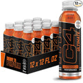 C4 Ultimate Non-Carbonated Zero Sugar Energy Drink Pre Workout Drink + Beta Alanine 12 Fl Oz (Pack of 12)