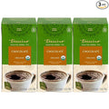 Teeccino Chocolaté Herbal Tea - Rich &amp Roasted Herbal Tea That’s Caffeine Free &amp Prebiotic for Natural Energy 25 Tea Bags (Pack of 3)