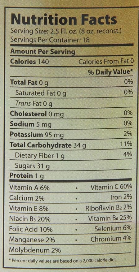 Dr. Smoothie 100% Crushed Fruit Smoothie Blueberry Banana 46-Ounce Bottles (Pack of 2)