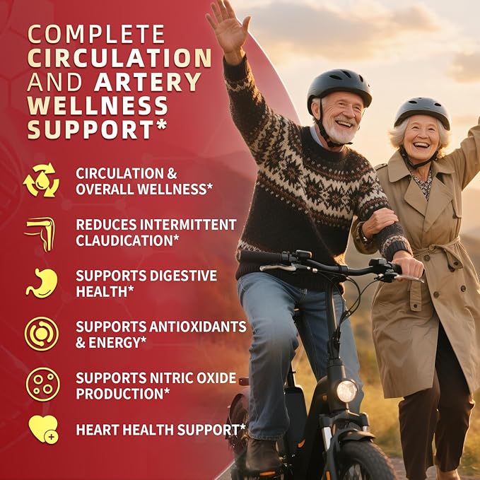 Cayenne Pepper Enteric-Coated Capsules - 18 in 1 Concentrated Complex w/High Potency Nutrient Moringa Hawthorn L-Arginine &amp D3K2 - Supports Circulation Heart &amp Digestion* - Natural | GMP 1