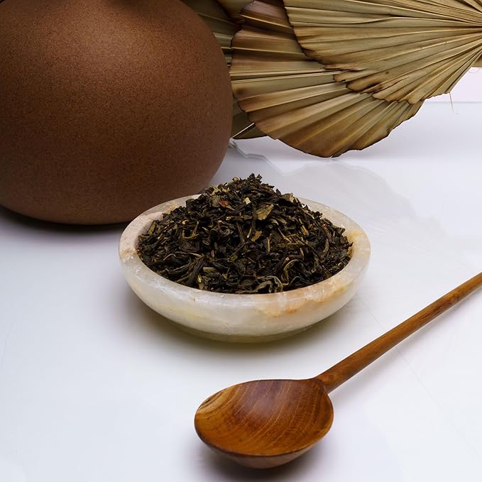 Li Cha Jasmine Green Loose Leaf Tea (600g/1.3lb Bag) | Premium Taiwanese Hand-Picked Tea for Bubble Milk Tea &amp Beverages