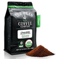 The Bean Organic Coffee Company Chocolate Macadamia Nut Medium Roast Ground Coffee 16-Ounce Bag Café molido tostado orgánico