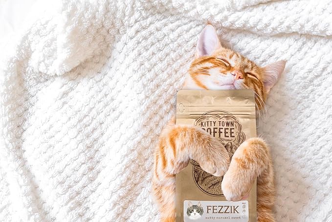 Kitty Town Coffee: Fezzik Medium Roast Coffee From Brazil 2lb (32oz) Ground