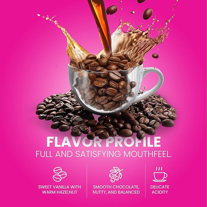 gila café Whole Beans Coffee Medium Roast Master Blend 32oz (1-Pack) - 100% Mexican Arabica Roasted Coffee Beans - Made with Coffeeberry - Chocolate Vanilla Hazelnut Notes